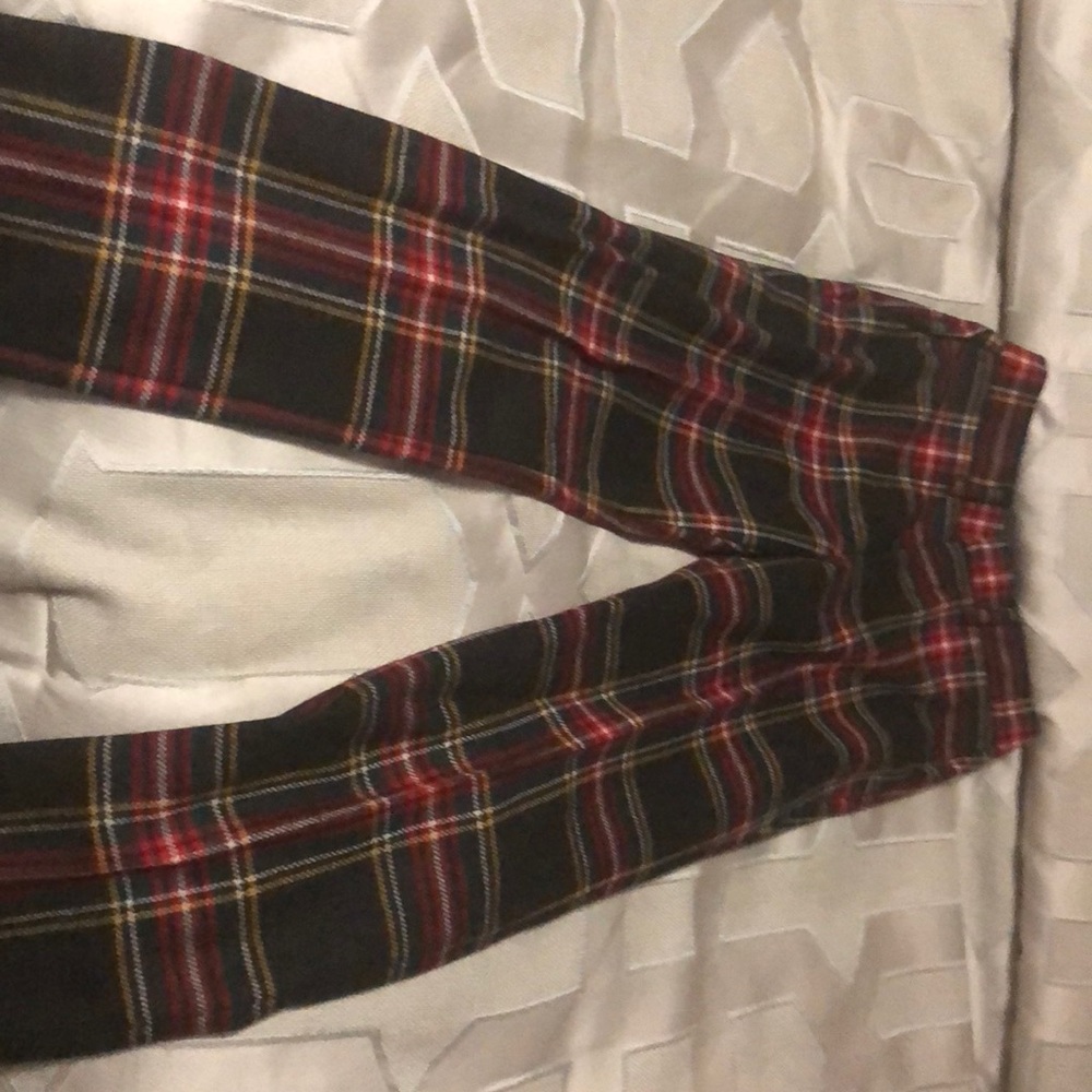 I crew will tartan Christmas pants